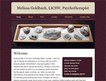 Tablet Screenshot of mgtherapy.com